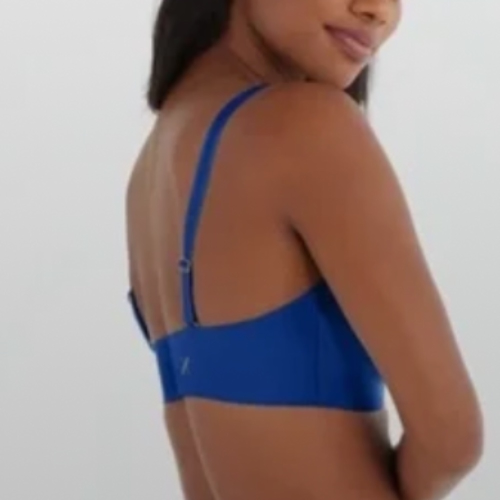 Knix Wingwoman Contour Bra Sz 8 in Cobalt Blue - Picture 2 of 6